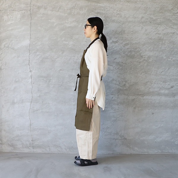 fog linen work フォグリネンワーク リネンビストロエプロン メール便