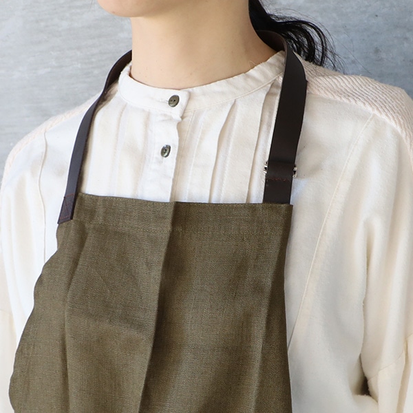 fog linen work フォグリネンワーク リネンビストロエプロン メール便