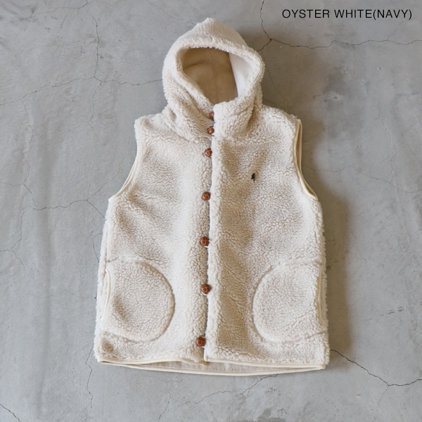 Gymphlex ジムフレックス ボアフーデッドベスト BOA HOODED VEST ゆう