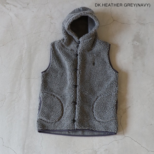 Gymphlex ジムフレックス ボアフーデッドベスト BOA HOODED VEST ゆう
