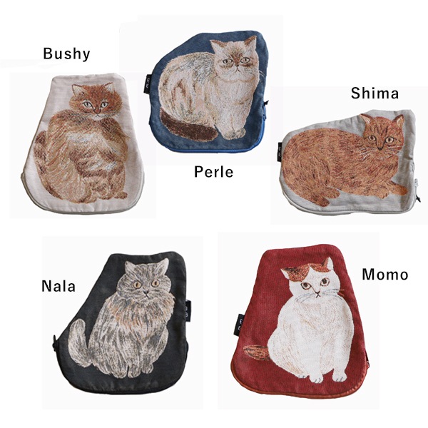 新品 松尾ミユキ ダイカット クロック Momo 猫 ねこ ネコ 新品 松尾