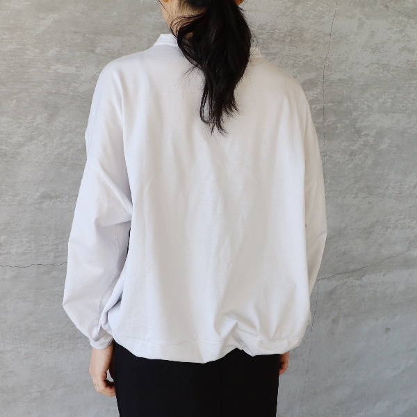 SALE セール 30%OFF FILUM フィルム スソギュットプルオーバー メール便対応 24秋冬 カットソー Tシャツ  ロンT SALE セール 30%OFF FILUM フィルム スソギュットプルオーバー