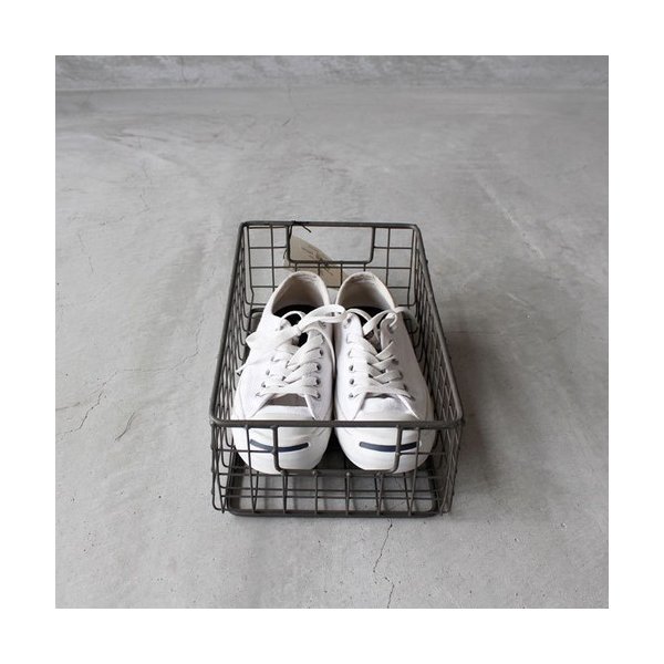 PUEBCO WIRE BASKET SHOES BOX Small プエブコ ワイヤー