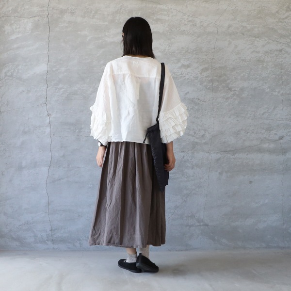 Gauze フリルブラウス Gauze# レースフリルスリーブブラウス ｜くらすこと公式