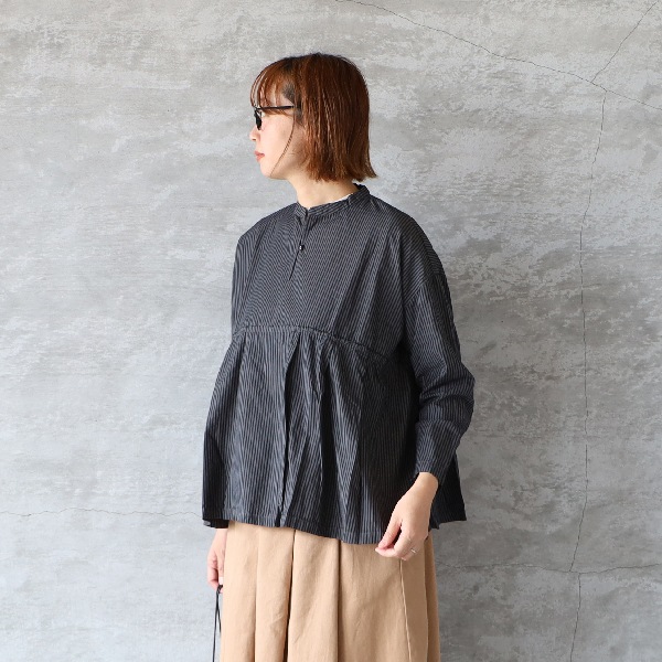 SALE セール 30%OFF SETTEN セッテン 50/-ストライプ製品染め