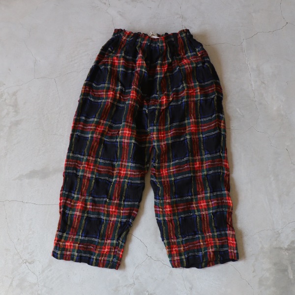 ICHI Antiquite's イチアンティークス コットンウールチェックイージー