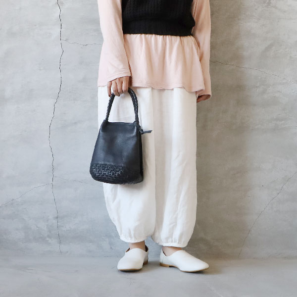 KYUCA キューカ KY-0346 Round tote (S) ラウンドトート ソフトレザー