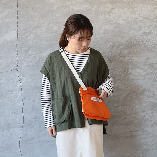 PUEBCO VINTAGE HEAVY PARACHUTE SHOULDER POUCH プエブコ ビンテージ 