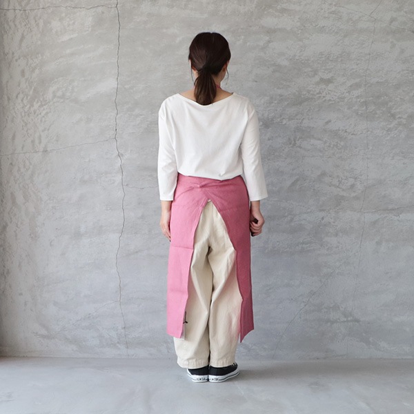 fog linen work フォグリネンワーク リネンフルエプロン メール便対応