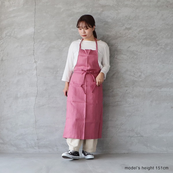 fog linen work フォグリネンワーク リネンフルエプロン メール便対応