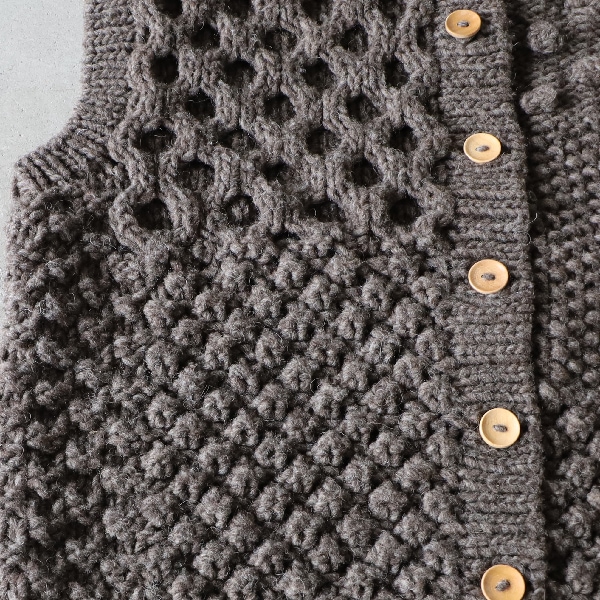 r*y様 新品・未使用イチアンティークス　　　　　　　 ペルーニットベスト SALE セール 20%OFF ICHI Antiquite's イチアンティークス ペルー