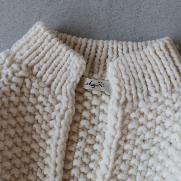 ICHI Antiquite's イチアンティークス ペルーハンドニットカーディガン