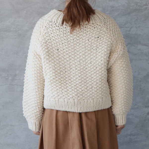 ichiAntiquités ペルーハンドニットカーディガン ICHI Antiquite's イチアンティークス ペルーハンドニットカーディガン