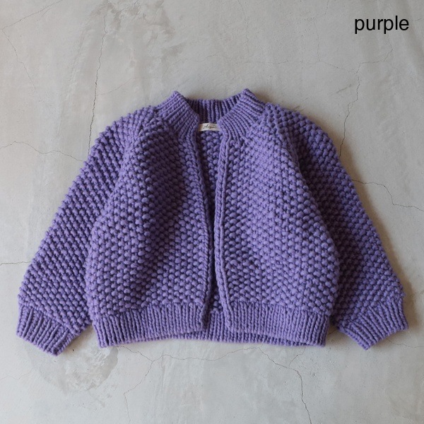 ICHI Antiquite's イチアンティークス ペルーハンドニットカーディガン