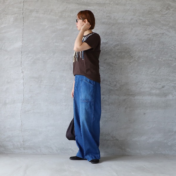 dahl'ia ダリア マルチリボンリメイク半袖Tシャツ メール便対応 25春夏