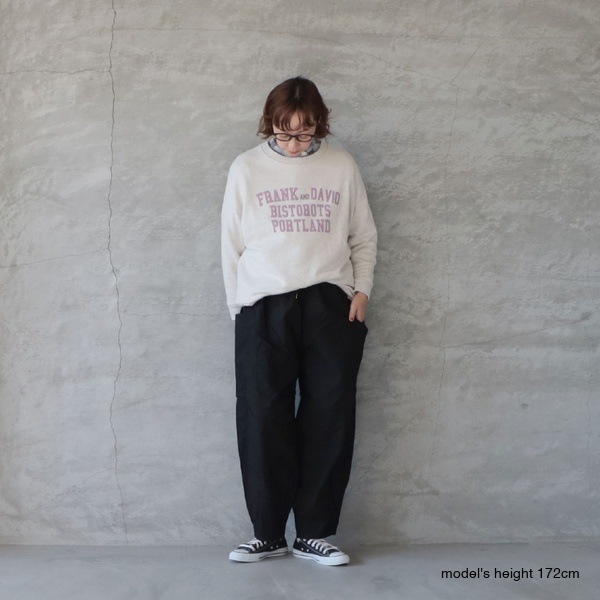 ICHI Antiquite's イチアンティークス タイプライターパンツ ブラック