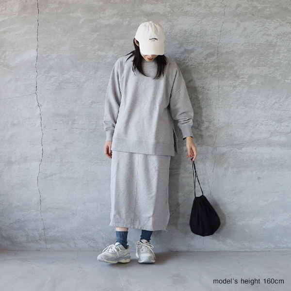 SALE セール 40%OFF sabbatum サバタム 30/8裏毛 サイドジップ