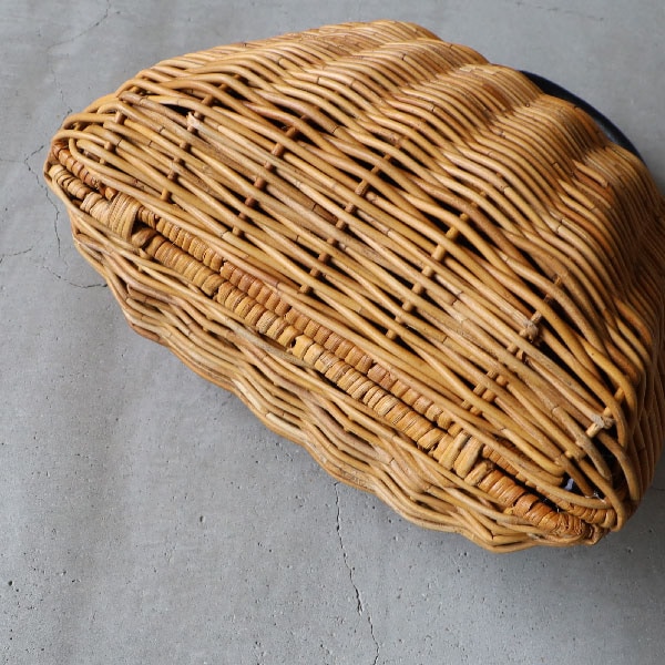 odds ラタンシェルバッグ toca トーカ odds オッズ SHELL BAG シェルバッグ ゆうパック発送