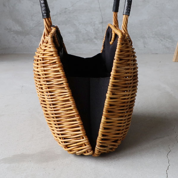 odds ラタンシェルバッグ Amazon.co.jp: [オッズ] odds SHELL BAG シェルバッグ