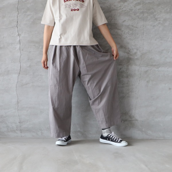 ヴェリテクール パンツ Veritecoeur (ヴェリテクール) タックパンツ