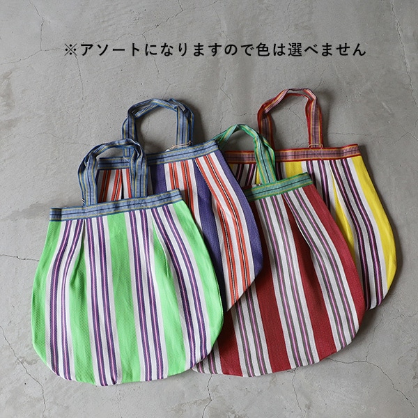 バッグ miii... Multi Stripe Mesh Small Bag | Pasand by ne Quittez pas