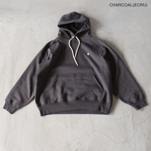 GYMPHLEXスイングスリーブ ワンポイントロゴ刺繍パーカ Gymphlex ジムフレックス SWING SLEEVE HOODED P.O. スイング