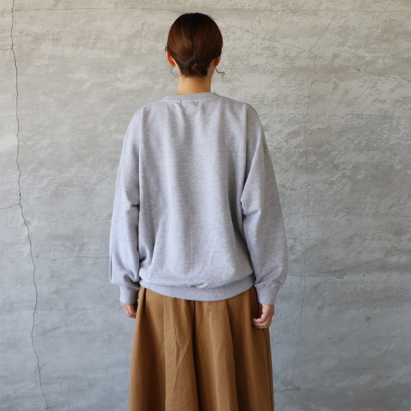 【訳あり】　ドイツ Bremshey & Co Variettバウハウス　送料込 A52523]HARVESTY(ハーベスティ)PRINTED SWEATSHIRTプリント スウェット