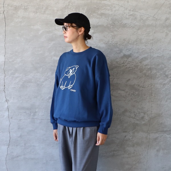 HARVESTY ハーベスティ プリントスウェット サイズ1 ゆうパック