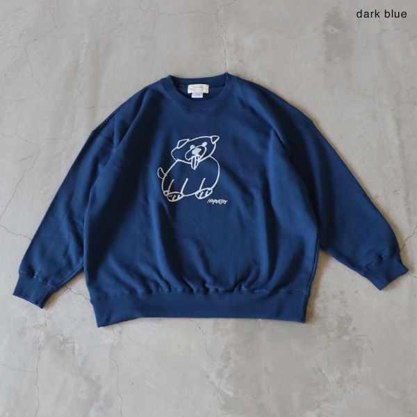 HARVESTY ハーベスティ プリントスウェット サイズ1 ゆうパック発送 25