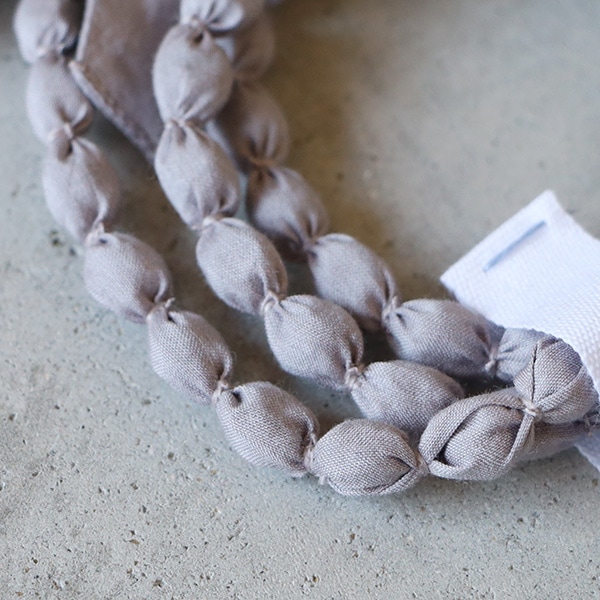 miiThaaii コットンシルク マーヒパンツ シルバー フリーサイズ