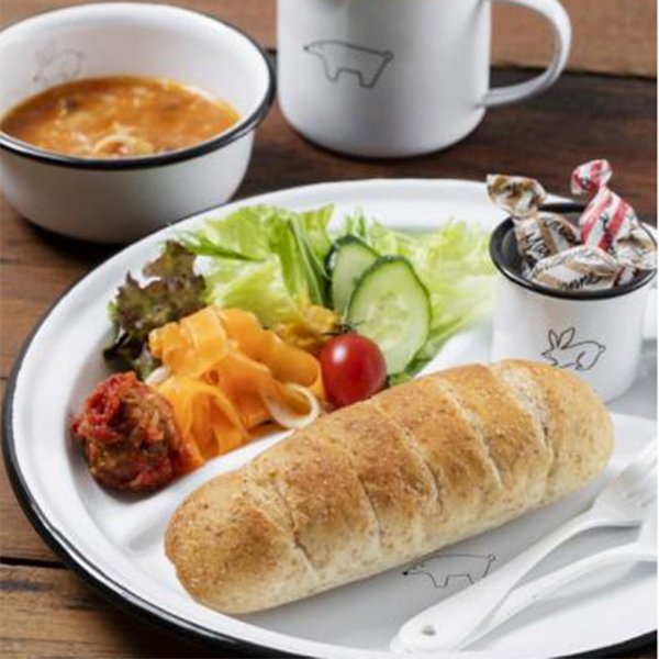 AXCIS tete a tete 琺瑯ボウル メール便不可 キッチン ホーロー うさぎ