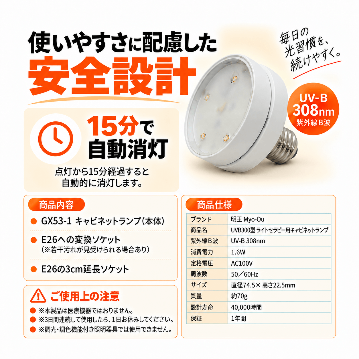 ��UVB300���ۥ饤�ȥ���ԡ��ѥ���ӥͥåȥ���