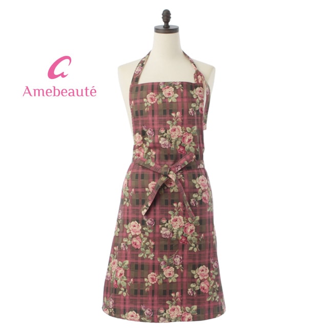 ピンクトラッドローズレディカジュアルエプロン ARC22 | レディ