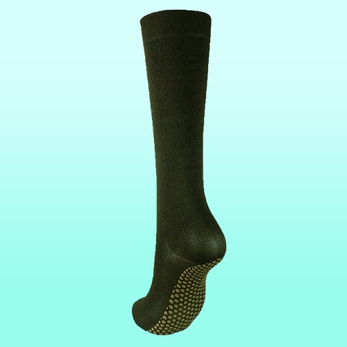 【働く女性の静電気対策!】 銅繊維靴下「足下はいつも青春」ハイソックスタイプ(春~秋バージョン)(女性用)