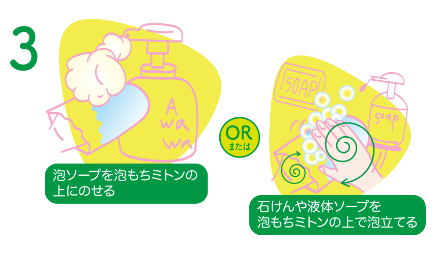 アワルッテ 泡もちミトン 大袋×60個 | カテゴリから探す,ボディケア