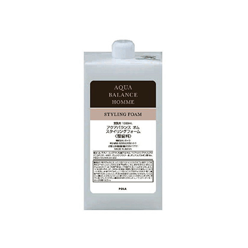 アクアバランス オム スタイリングフォーム 業務用1L×6本 | カテゴリ