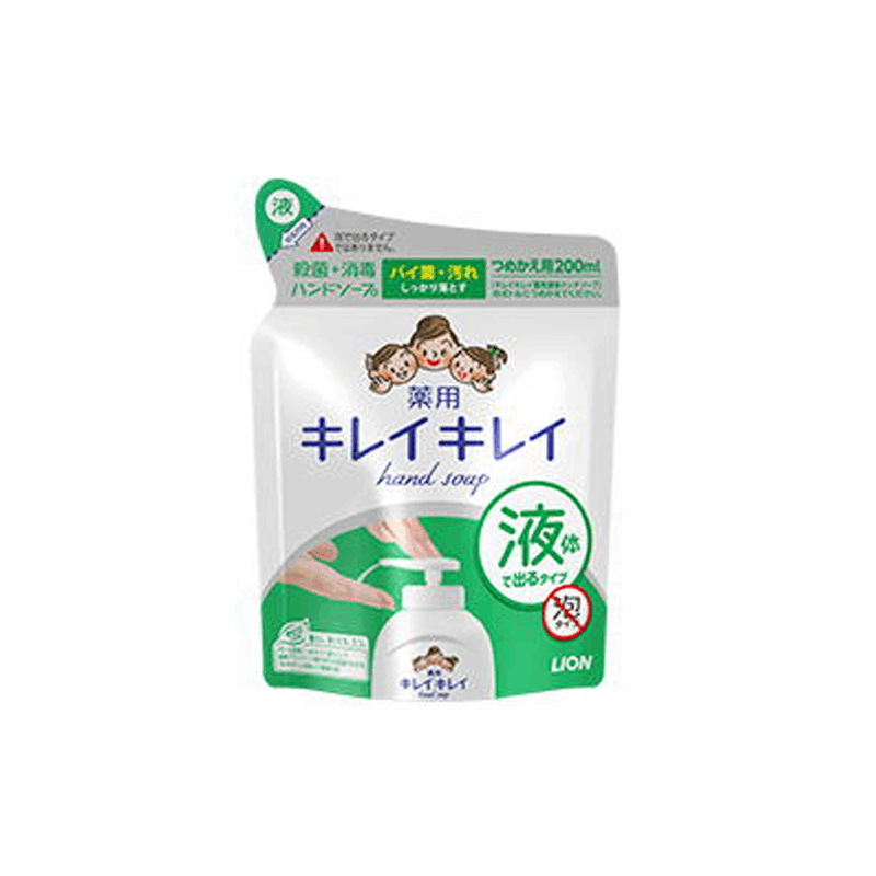 キレイキレイ 薬用液体ハンドソープ 200ml×24袋 つめかえ用 | カテゴリ 