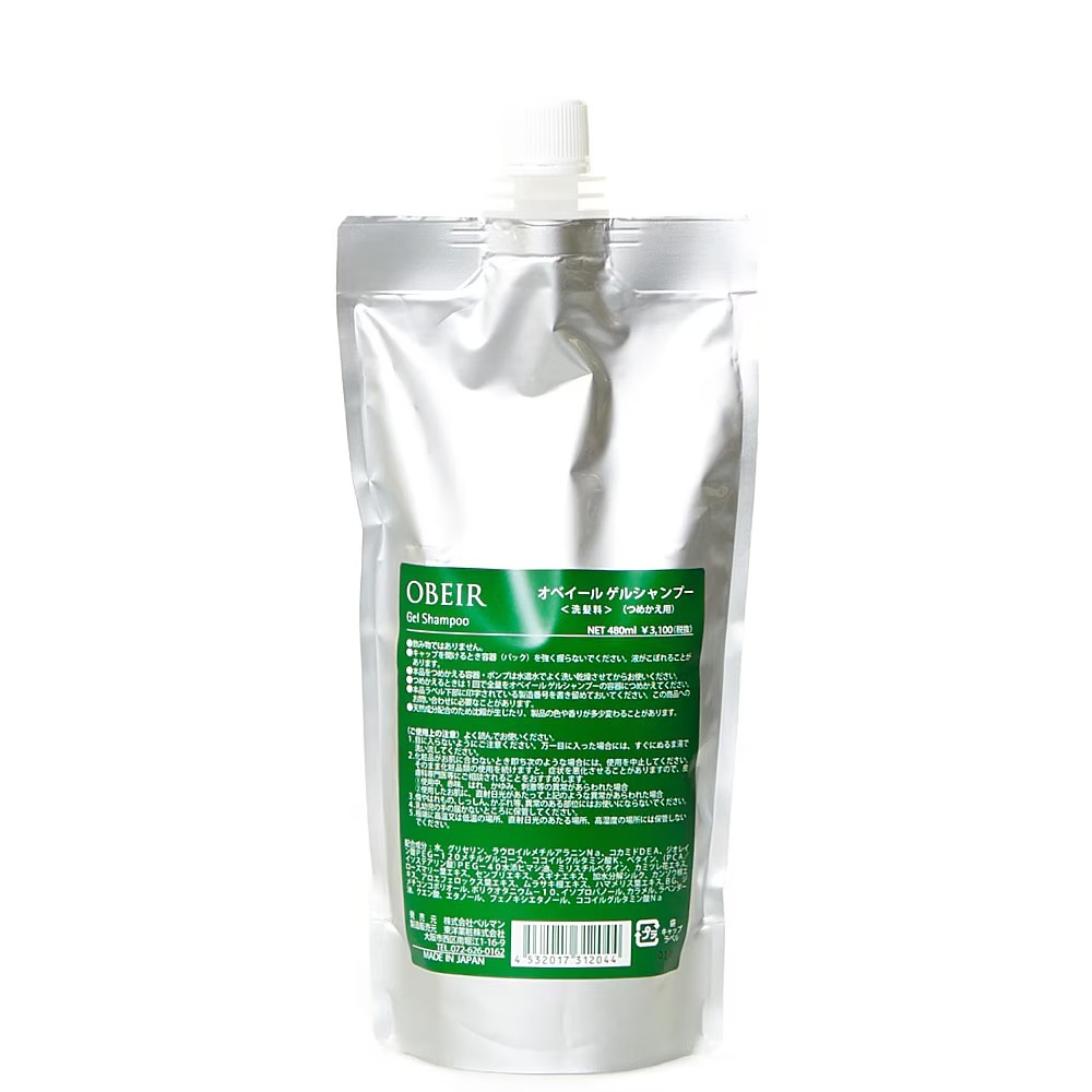 オベイール ゲルシャンプー 詰め替え レフィル 480ml