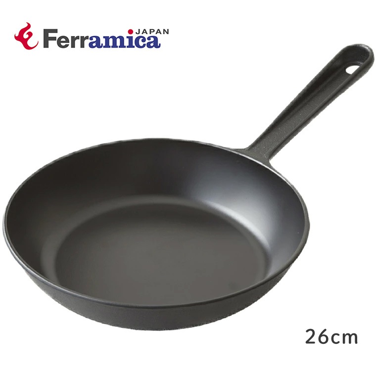 【メーカー直送】フェラミカ 鋳物 フライパン 26cm Ferramica FRYPANシリーズ 川口工芸品 IH ガス