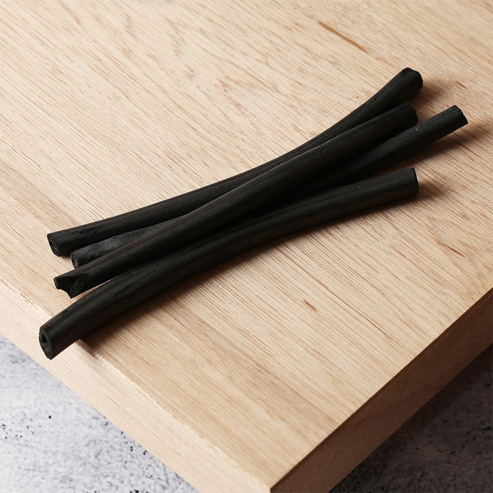 ROOT FOUR ルートフォー 麻殻炭スティック 長さ約9センチ 10~15本入り 国産 野州麻 吸湿 天然 加湿器