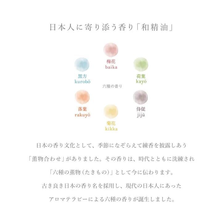 hana to mi ロールオンアロマ 9mL｜kayo・kurobo 2種