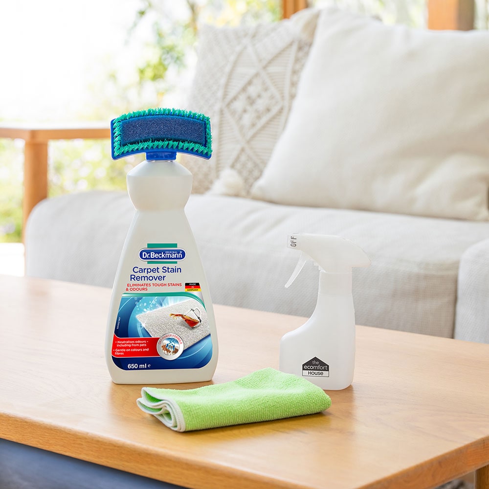 【在庫限り】Dr. Beckmann ドクター ベックマン カーペット ステインリムーバー 650ml ヘッドブラシ付き
