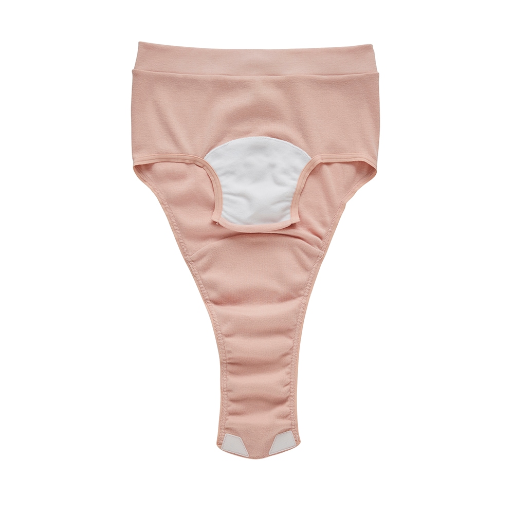 産褥ショーツ フリーパンティB L-LL ｜ ※ネコポス対応１　※送料無料　綿100％　前開き