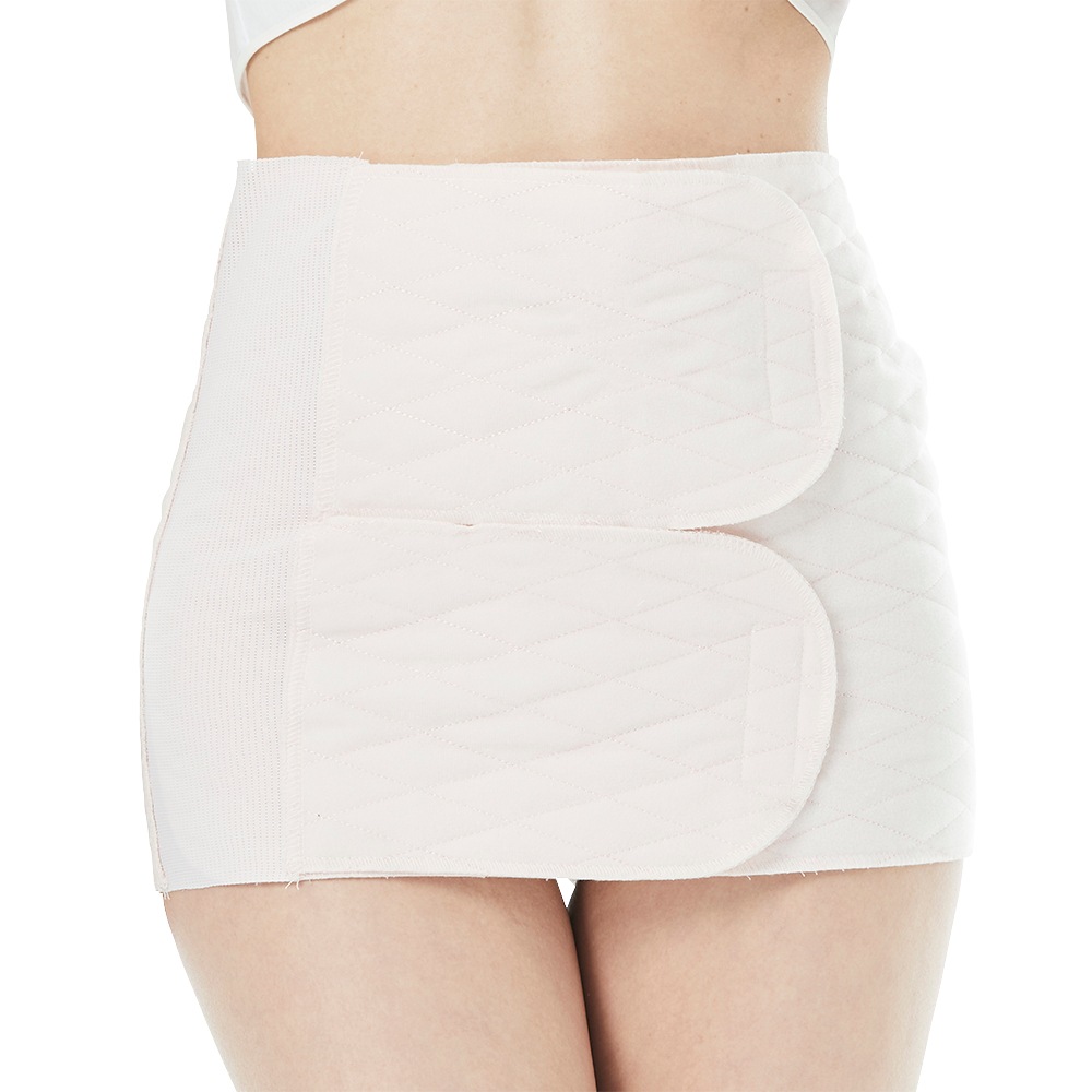 腹帯 マジックタイプ ピンク フリーサイズ ｜ ストマ ※ネコポス対応３ ※送料無料 帝王切開 大衛 術後腹帯