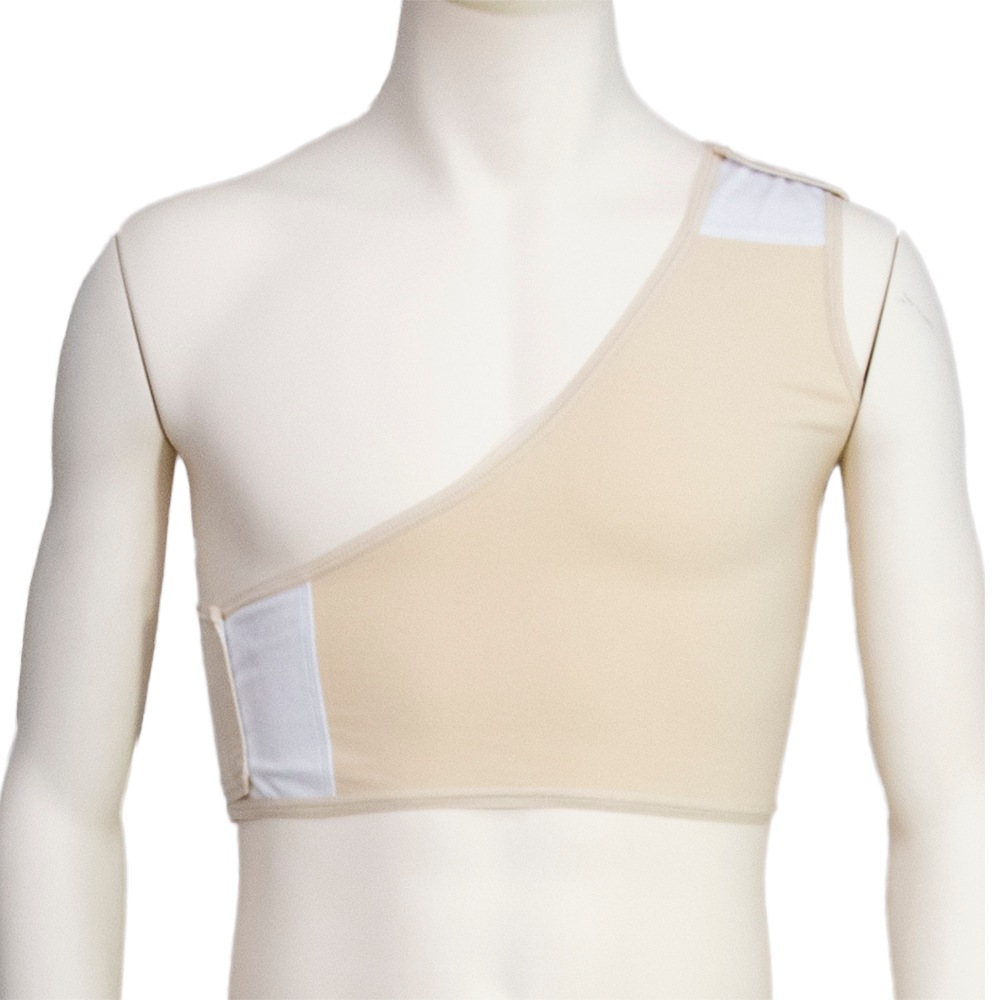 片胸帯（かたきょうたい）アイボリー Lサイズ ｜※ネコポス対応２　※送料無料