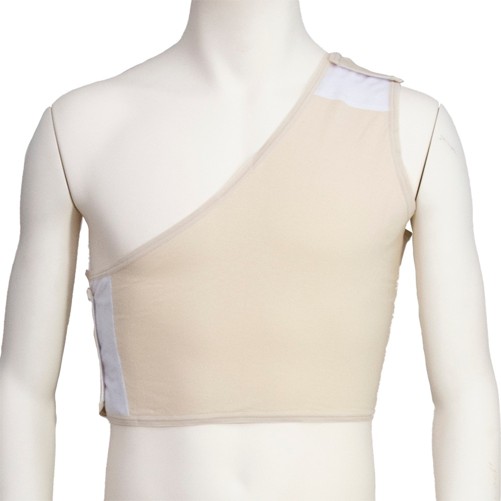 片胸帯（かたきょうたい）アイボリー Lサイズ ｜※ネコポス対応２　※送料無料