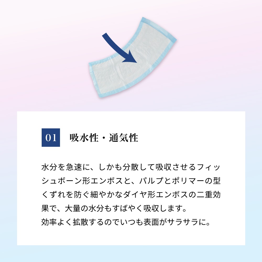 紙おむつ大人用サラサラ生活 ｜ 日本製　オムツ　大衛　アメジスト