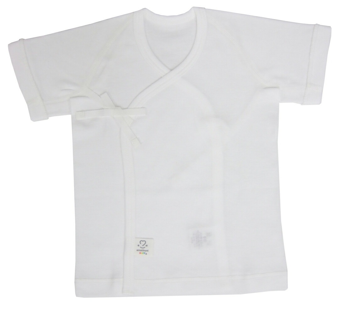 短肌着ラ・モルフェ フライスホワイト ｜ ※ネコポス対応１　※送料無料　日本製