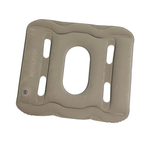 エアークッションおしり用グレー ｜ ※ネコポス対応３　※送料無料　日本製　産前　産後　痔　おしり　運転　腰痛　オフィスワーク　テレワーク　旅行　トラベル　介護