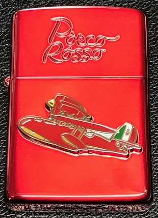 ZIPPO スタジオジブリNZ-24 紅の豚 ポルコ(赤)2 ジッポー